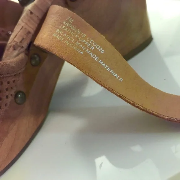 Korks ABLOOM studded perforated suede leather shoes - Picture 3 of 16